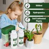 Tigvio 1000ml Hydroponic Nutrients A&B for Aerogarden Plant Food with