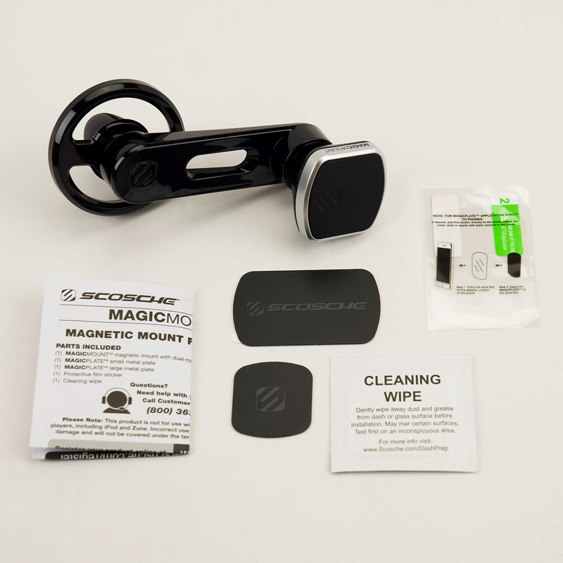 SCOSCHE MM2VP2SR-SP MagicMount Pro Universal Magnetic FreeFlow Vent Mount Holder