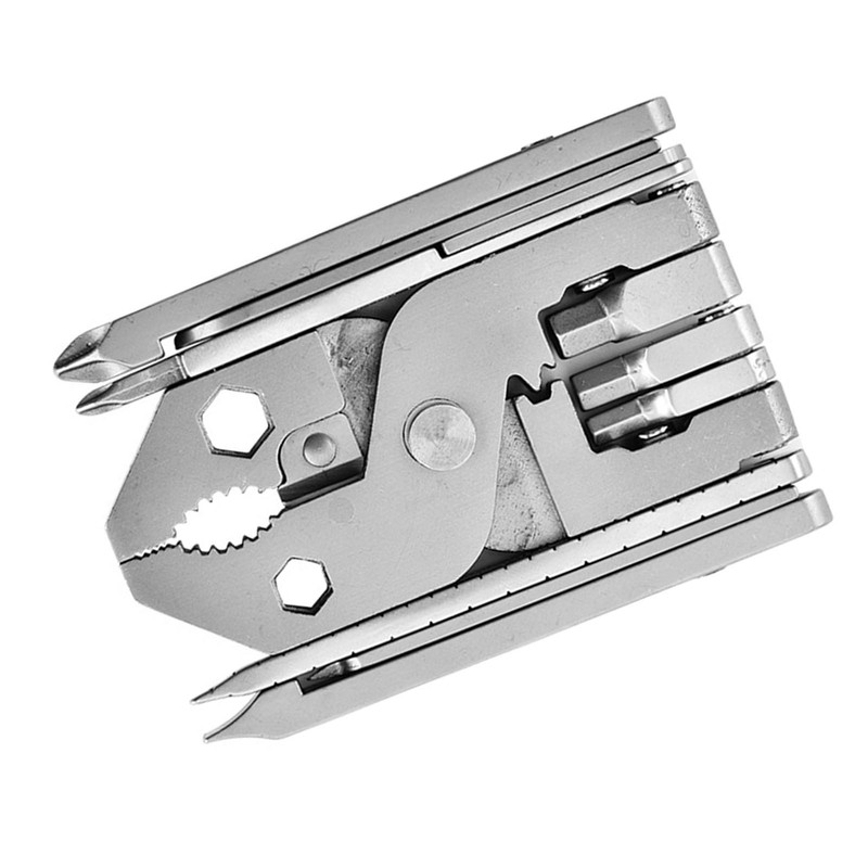 25 in 1 Foldable Pliers Stainless Steel Multifunctional Compact Pliers