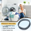 Upgraded 4986ER0004F No.13 4986ER0004J Washer Door Gasket Seal Replacement Compatible