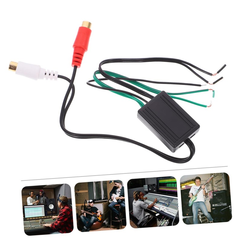 CHILDWEET 2pcs Car Speaker Connector Adapter Cable for Subwoofer to