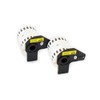 vhbw 2 x Roll of Label Stickers Compatible with Brother