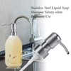Alvinlite Soap Dispenser Pump Head Stainless Steel for 25 mm