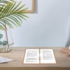 Pack of 2 A5 Ring Binder, Kraft Paper Cover, Ring