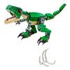 LEGO Creator 3 en 1 Mighty Dinosaur Toy se transforma