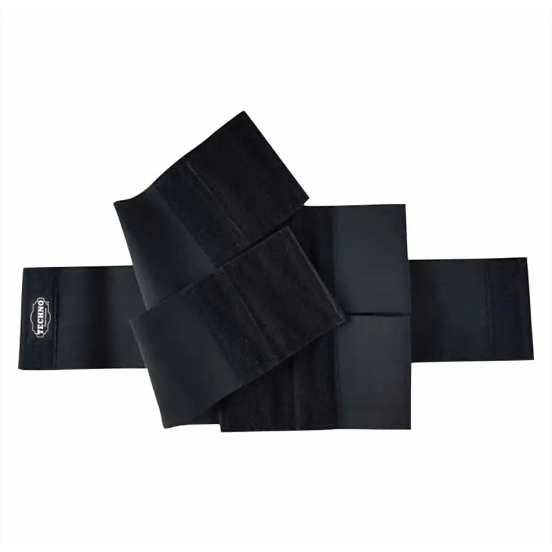 Faja De Tres Velcros + Vendas Para Rodillas Gym Pack