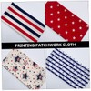 ABOOFAN 2sets Us Flag Cotton DIY Fabric Muslin Sewing Fabric