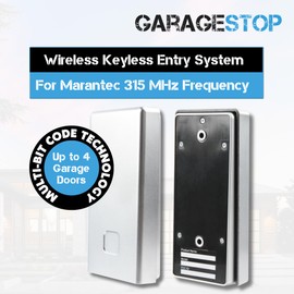 GARAGE STOP for Marantec Garage Door Keypad, Wall Mount Garage Door Opener Keypad M13-631, 104053, Wireless Garage Door Keypad Opener fits Marantec Garage Door Remote (2-Pack)