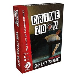 Asmodee Aurora Crime Zoom Fall 1: His Last Leaf Family Game Puzzle Game 1-6 Players from 12+ Years 60+ Minutes German