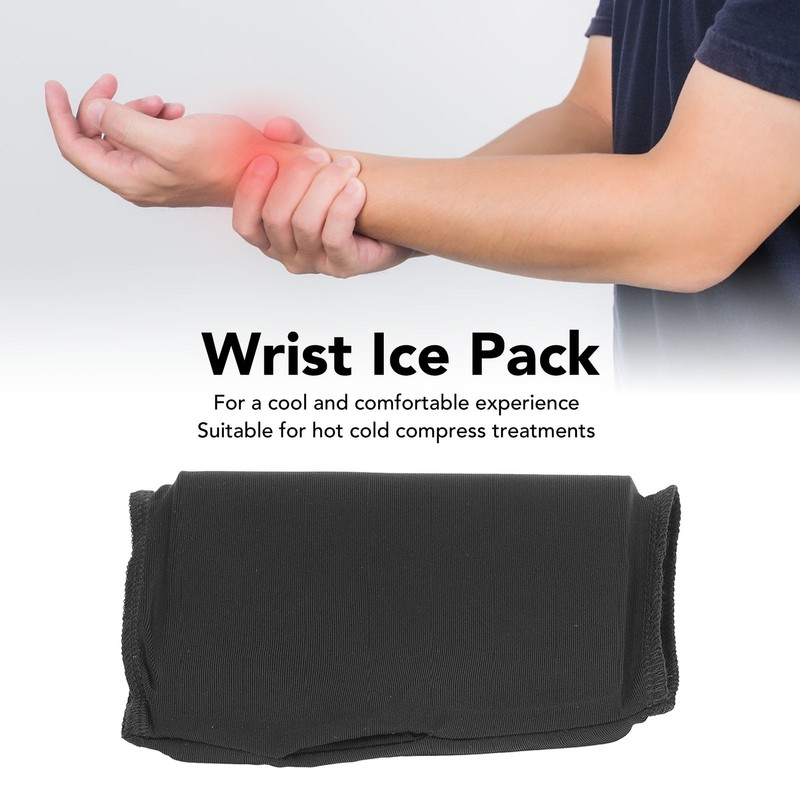 Wrist Ice Pack Soft Gel Hot Cold Compress Wearable Thumb