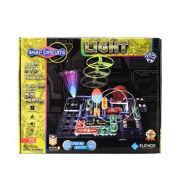 Snap Circuits LIGHT Electronics Exploration Kit | Over 175 Exciting STEM Projects | Full Color Project Manual | 55+ Snap Circuits Parts | STEM Educational Toys for Kids 8+,Multi