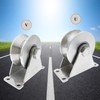 3in 304 Stainless Steel Sliding Gate Wheels V Groove Track