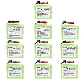 Kastar 3-Pack AA3 3.6V 1600mAh MSM Ni-MH Rechargeable Battery for Panasonic Type 1 P-P501 PP501 P-P501A PP501A P-P501PA P-P504 PP504 P-P508 P-P508A P-P510 P-P510A PP510A, PQP60AAF3G2 PQP85AA3A
