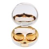 Honbay Fashion Marble Contact Lens Case Portable Contact Lens Box