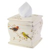 Avanti Linens - Tissue Box Cover, Decorative Countertop Accessories, Nature