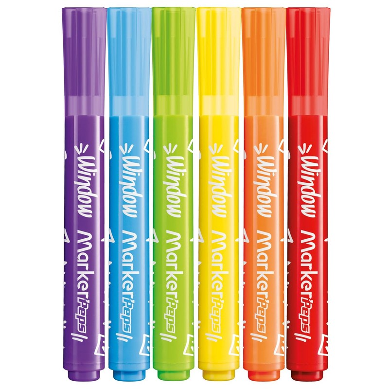 Maped - Marker 'Peps Window Marker - Red, Yellow, Green,