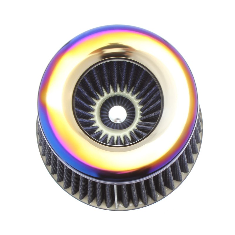 Skyplanet 76mm 3" Universal Intake Air Filter High Mesh Cone(Blue)