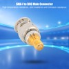 5pcs SMA F to BNC Male Pure Copper Connector for