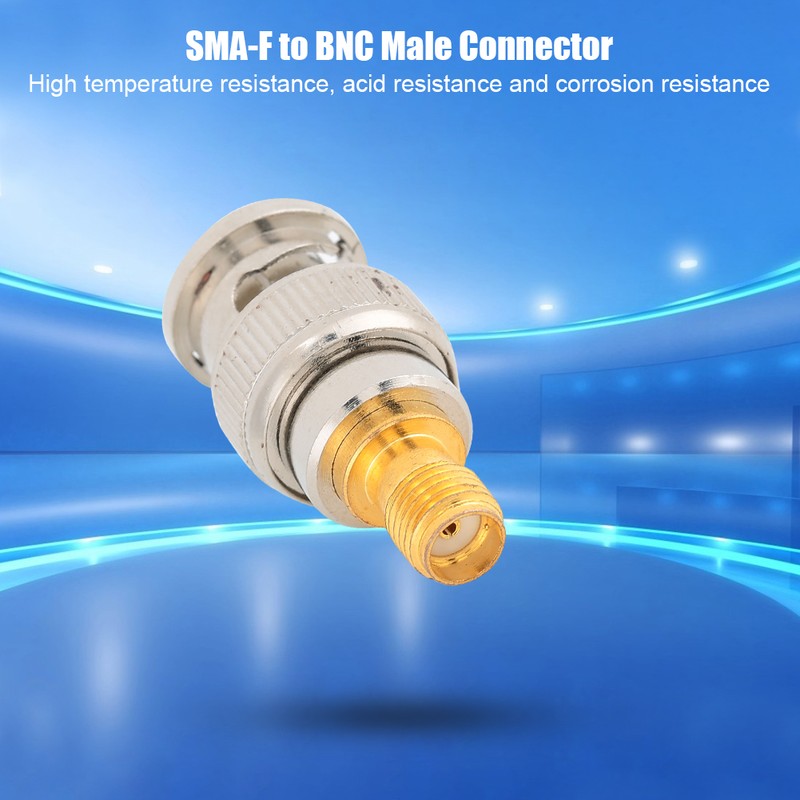 5pcs SMA F to BNC Male Pure Copper Connector for