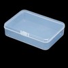 12 Packs Clear Plastic Beads Storage Containers Box with Lid,