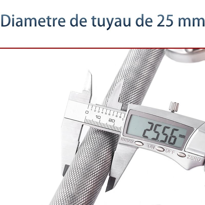 Oruiiju Pack of 2 Shower Handrails 304 Stainless Steel with