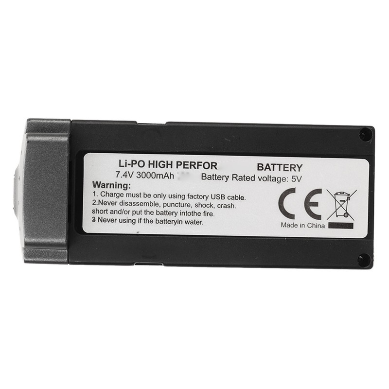 Drone Battery 7.4V 3000mah Overcharge Protection Short Circuit Protection Drone