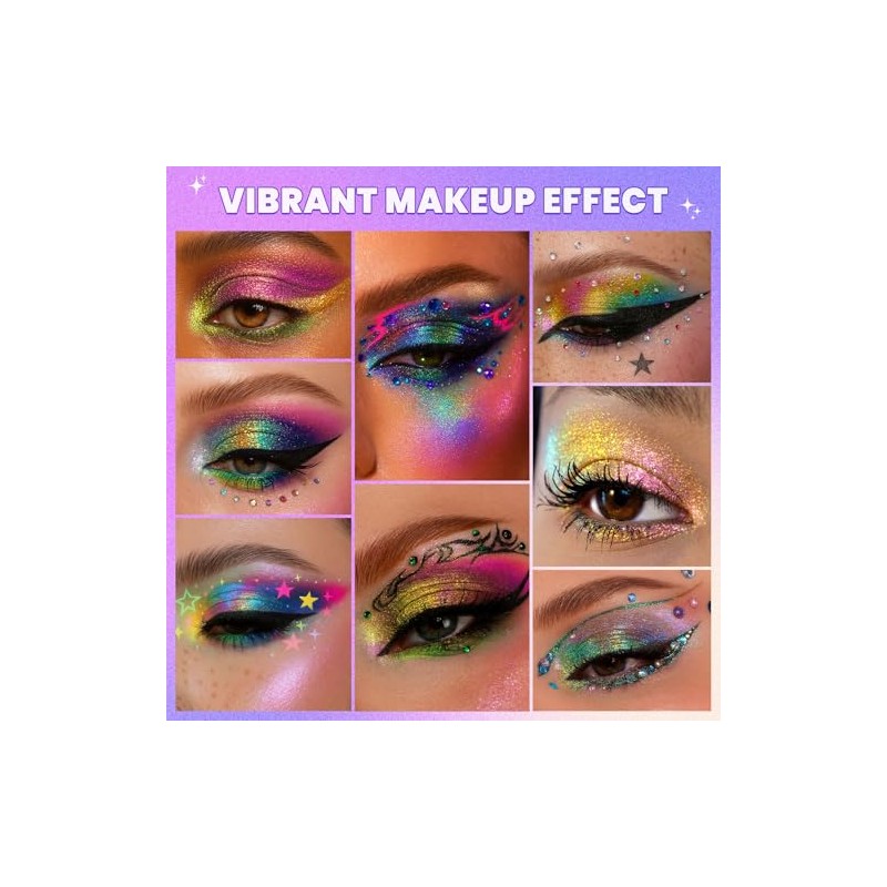 UCANBE- SOMBRA DE OJOS MULTICROMADA: paleta de maquillaje de ojos