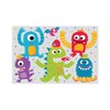 CUTE MONSTER BACKDROP BANNER - Party Decor - 3 Pieces