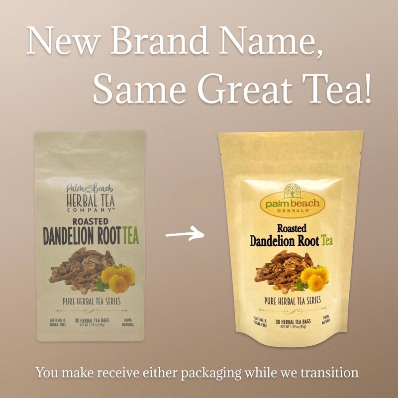 Root Roasted Dandelion Root Tea by Palm Beach Herbals |