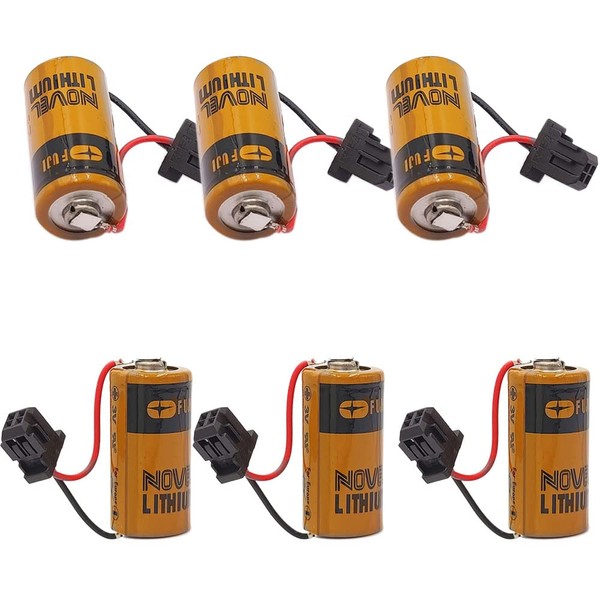 KANGLEUS (6-Pack) CR2/38-L Battery Compatible 2000mAh for Fuji CR2/3 8.L