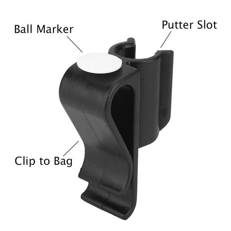 Dwawoo 5pcs Golf Club Clips Golf Club Holder Heavy Duty
