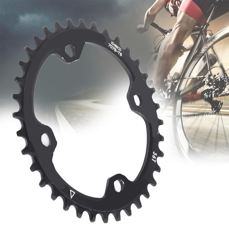 Gototop MTB Chainring, 32/34/36/38 Teeth BCD 104 Repair Part Mountain