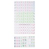Hot Selling Lavender Four Layer Acrylic Mahjong Tiles American Mahjong