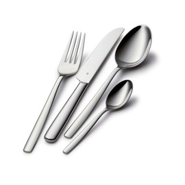 WMF Besteck Set 4-teilig, für 1 Person, Cromargan Edelstahl