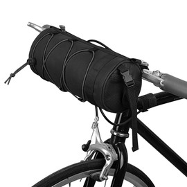 Karlak Bike Front Bag, Bicycle Handlebar Bag Multifunctional Mountain Bike Front Bag Bicycle Frame Bag Shoulder Bag Cycling Storage Pouch Pannier