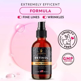 Instaskincare Suero De Retinol De Doble Tamaño Con Ácido Hia