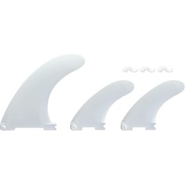 bohally Replacement Paddle Board Lock Fin Inflatable SUP Stand Up Paddle Board Accessory Quick Lock Fins - Center Fin and Side Fins