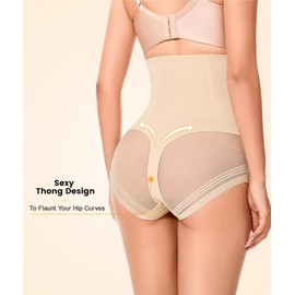 SIMIYA Tummy Control Shapewear for Women High Waisted Trainer Shaping Underwear Panties Stomach Compression Girdle Body Shaper