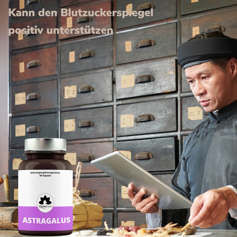 Astragalus Extract High Dose Capsules 1000 mg per Serving. Astragalus