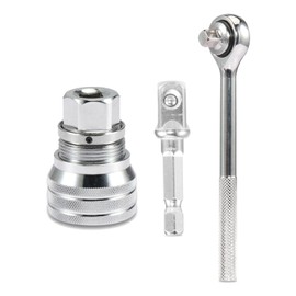 Universal Socket Wrench Set 10‑19mm 3/8 Adapter Adjustable Socket Spanner Tool for Automobile Repair