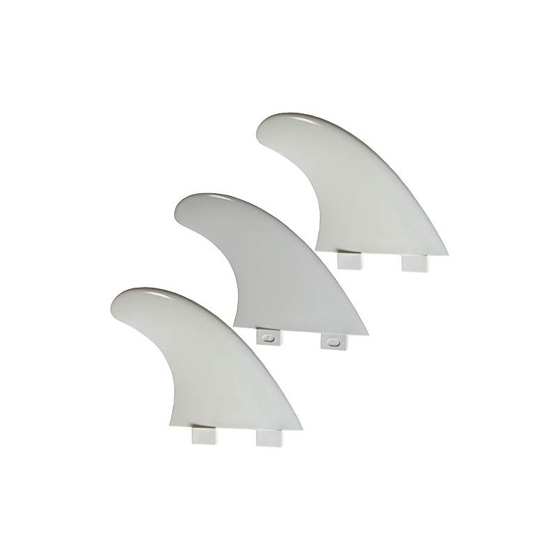 UP100 3pcs/Set Tri G5 Surfboard Fins for F1 Double Tab