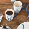 Wake at the Lake 14-Ounce Mugs, Set of 4, Lakeside-Inspired