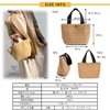 Jotml Women's Basket Bag, Elegant, With Scarf, Lightweight, Mini Tote,
