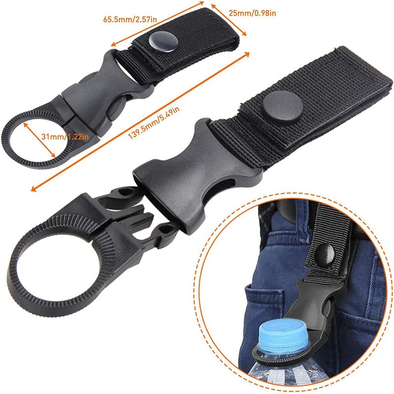 Molle Accessories Kit for Tactical Backpacks-32 Pcs