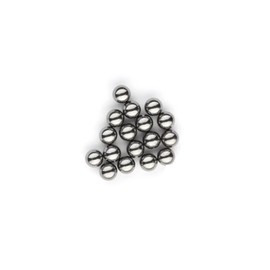 20pcs Titanium Balls Round Beads Metal Smooth Solid 8mm for DIY Jewelry Crafts Making