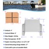 MJ-1-DP 4'' Setback Small Engine Jack Plates Replacement for Outboard
