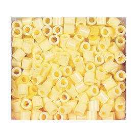 Parlor beads solid Pastel Yellow
