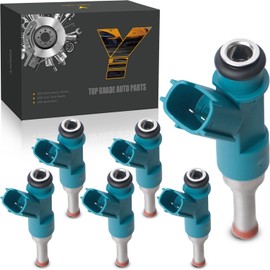 YIHOVY 6PCS Fuel Injectors fit for Lexus 2013-2018 ES350 2011-2015 RX35 2010-2015 RX450H, fit for Toyota 2013-2018 Avalon 2012-2017 Camry 2011-2016 Highlander 2011-2016 Sienna V6 3.5L, 232090P010