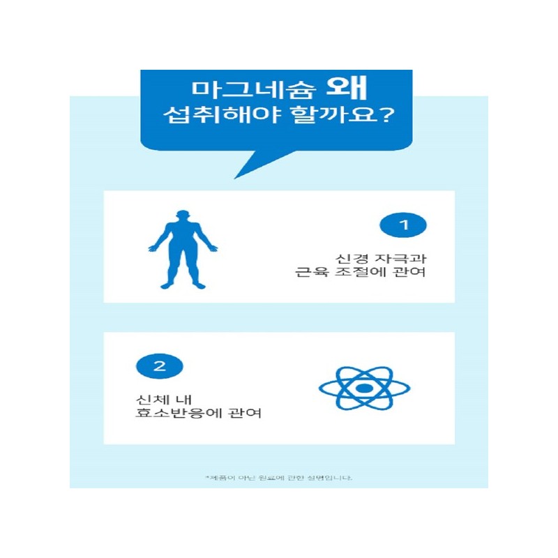 위드 산화 마그네슘 정 부족 근육 약4달분 영양제 With Magnesium
