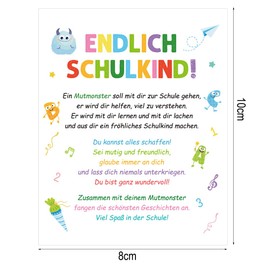 Augesak School Enrolment Keyring, Plush Keyring School Child, Lucky Charm First Day of School Boy Girl Gift Enrolment Keyring Finally School Child Lucky Charm School, White, White